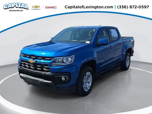 Used 2022 Blue Chevrolet LT image 1