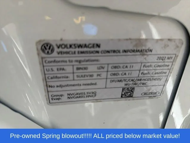Used 2022 White Volkswagen 1.5T SE image 23