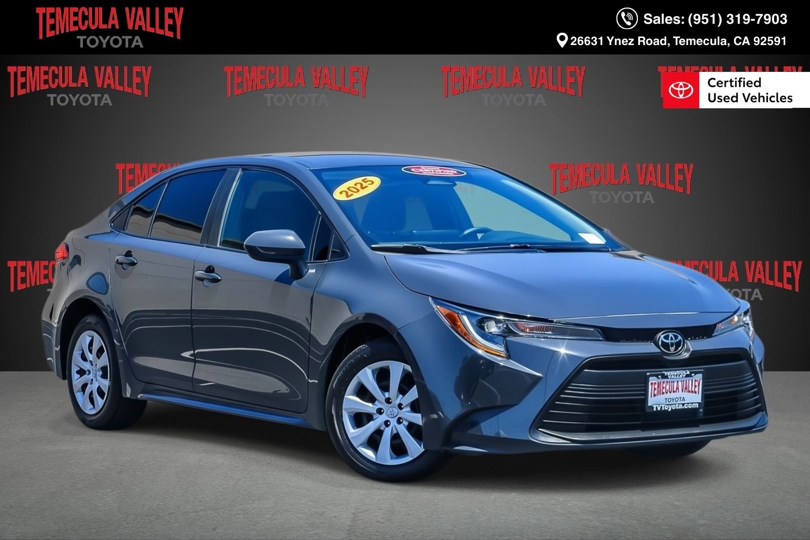 Certified Used 2025 Underground Toyota LE image 1