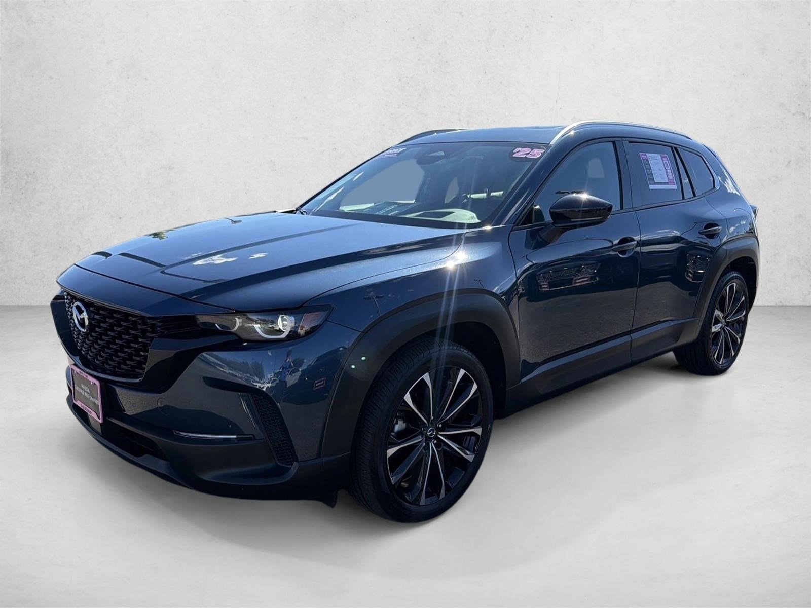 Certified Used 2025 Ingot Blue Metallic Mazda 2.5 S Premium Plus Package image 1