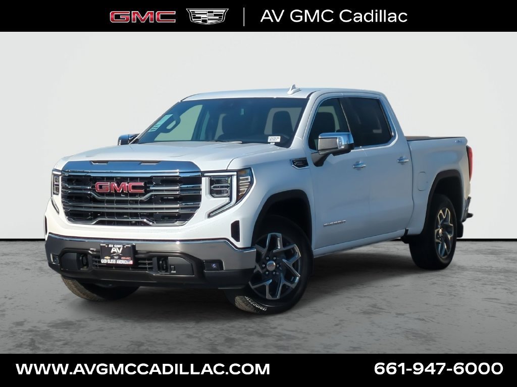 New 2026 Summit White GMC SLT image 1