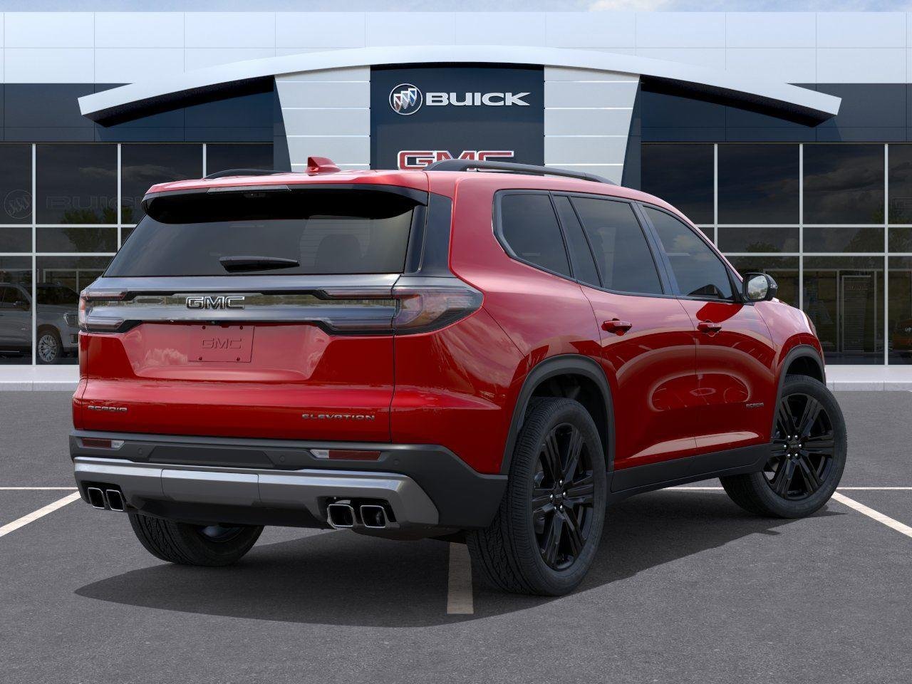 New 2026 Volcanic Red Tintcoat GMC Elevation image 4