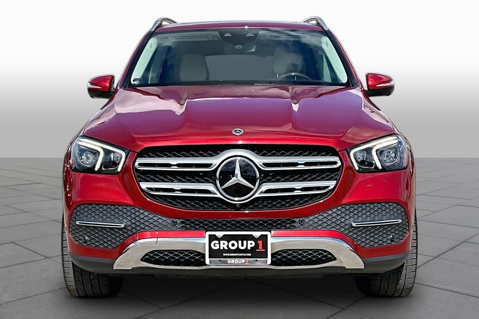 Used 2021 designo Cardinal Red Metallic Mercedes-Benz GLE 350 image 4