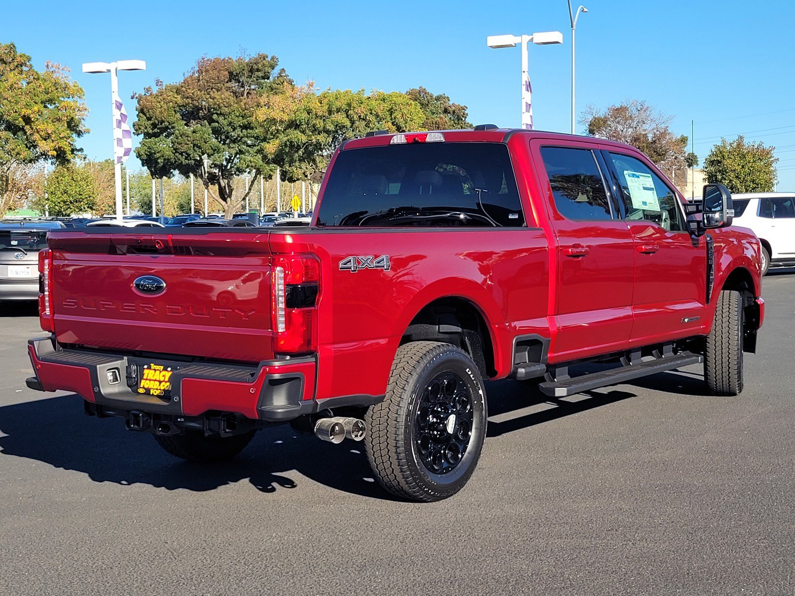 New 2026 Ruby Red Metallic Tinted Clearcoat Ford F-250® XLT image 4