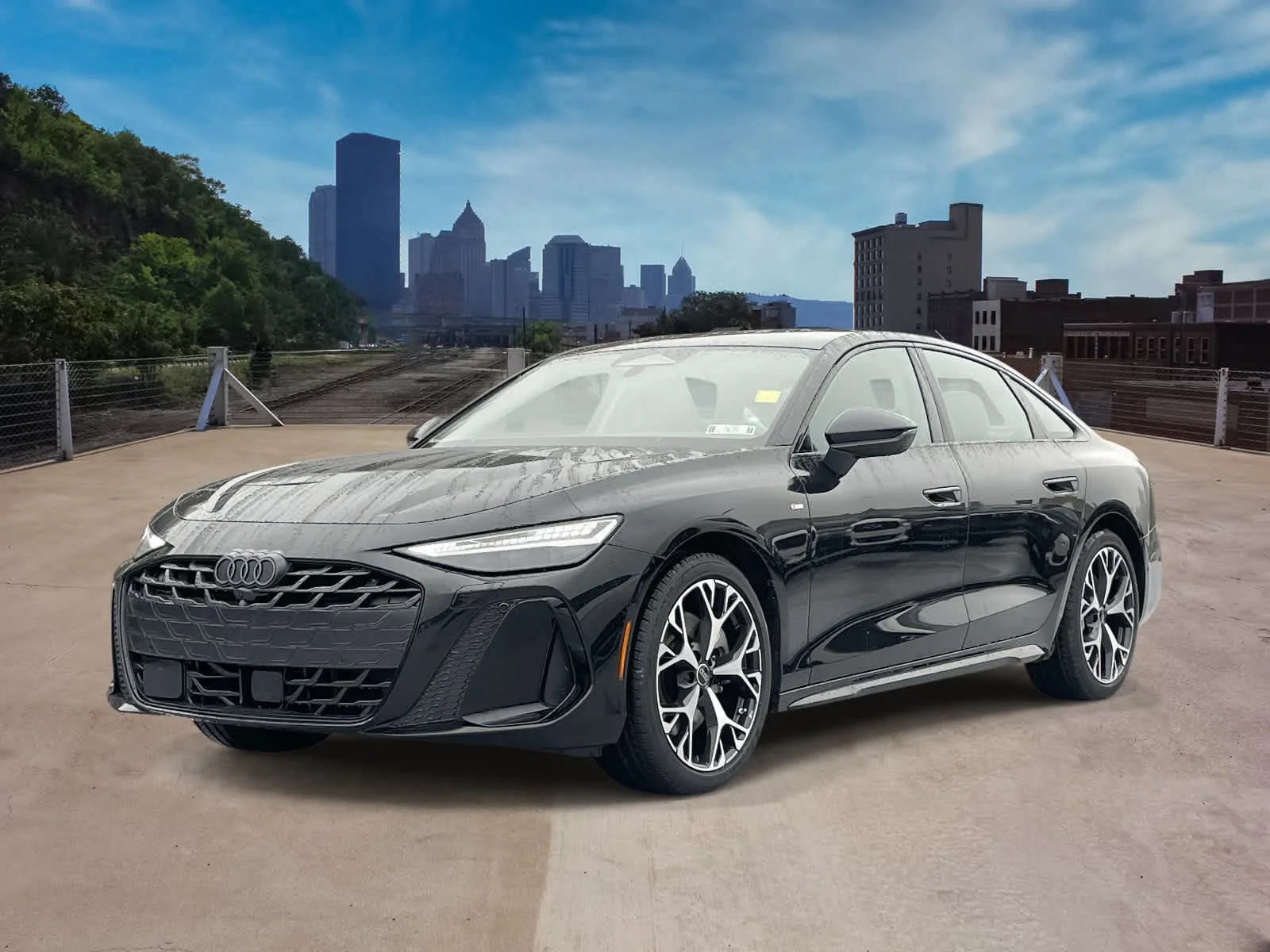 New 2026 Mythos Black Metallic Audi Premium Plus image 7