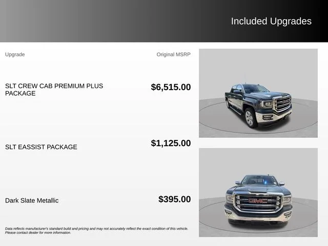 Used 2018 Gray GMC SLT image 4