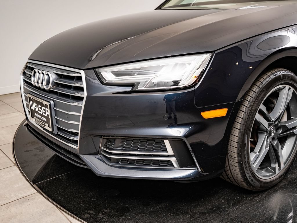 Used 2018 Moonlight Blue Metallic Audi 2.0T Premium Plus image 3