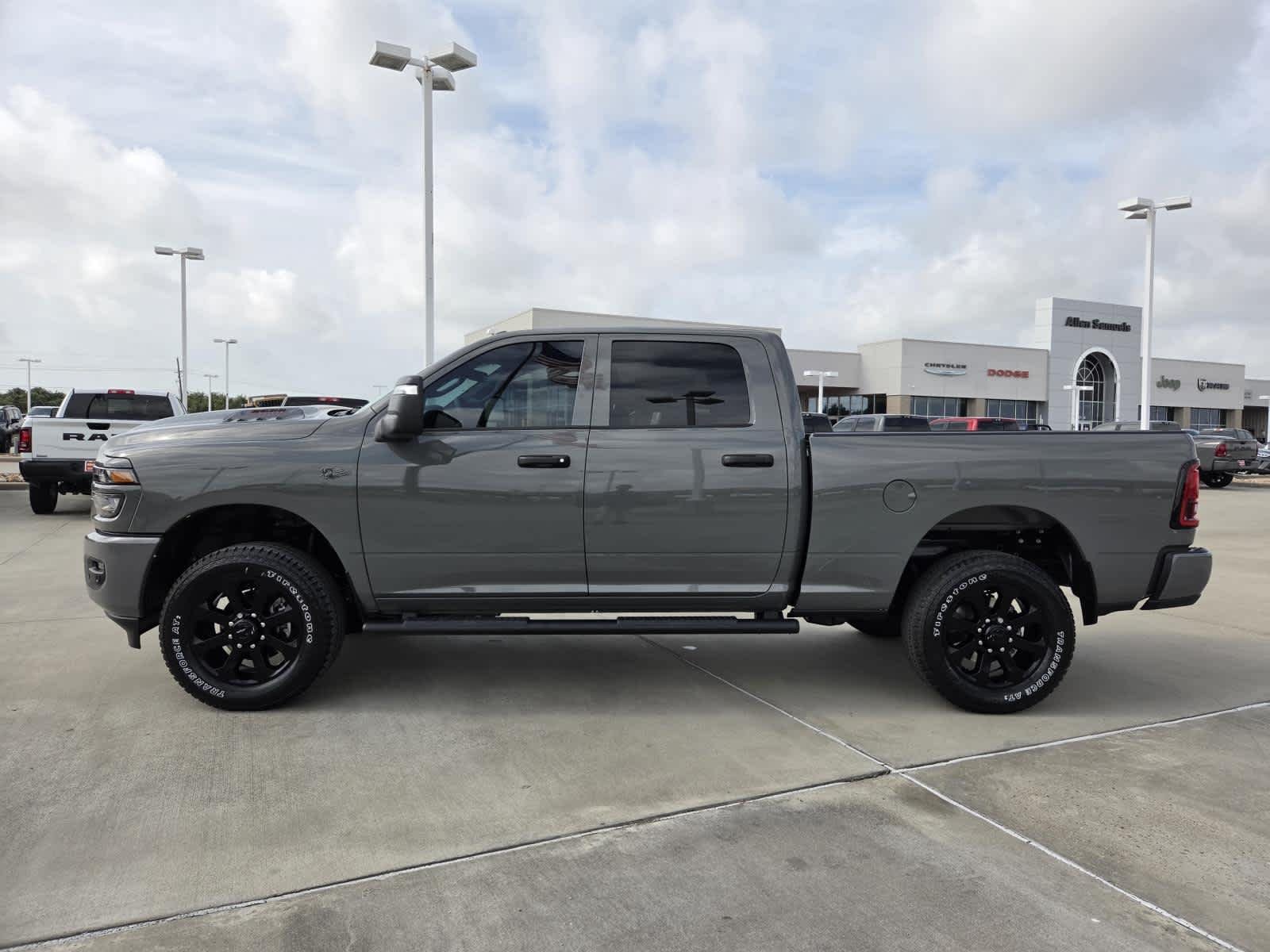 New 2027 Ceramic Gray Clear-Coat Exterior Paint RAM Black Express image 2