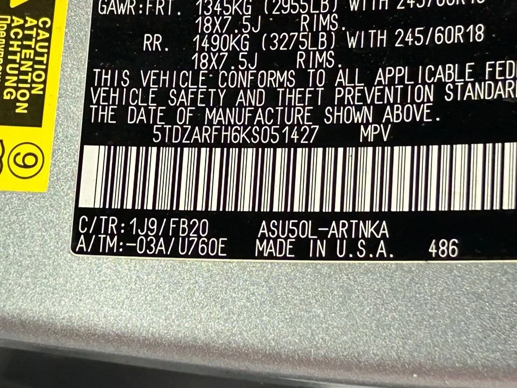 Used 2019 Celestial Silver Metallic Toyota LE image 14