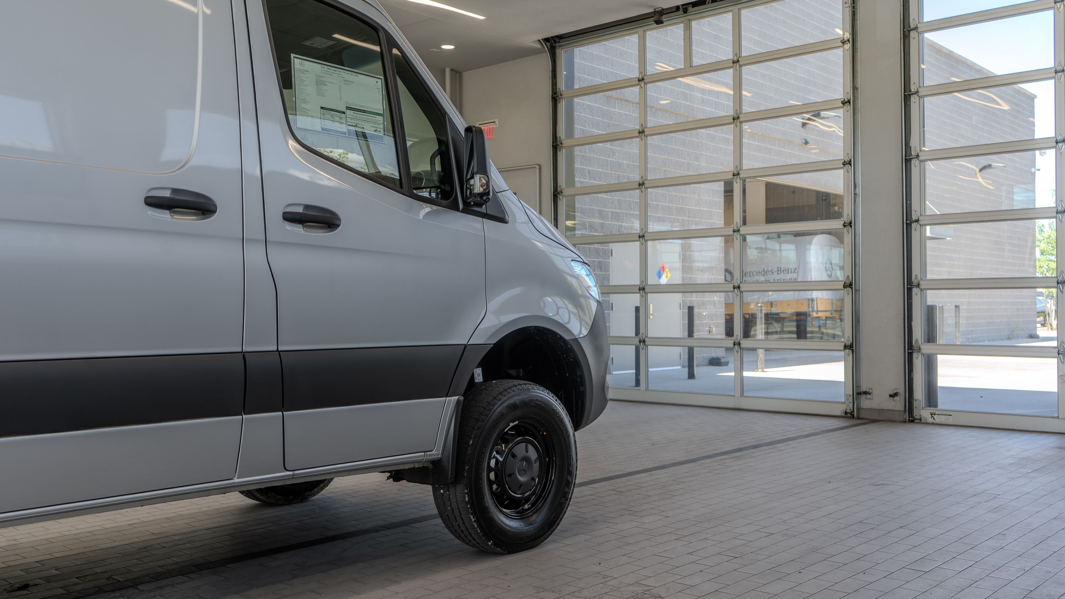 New 2025 High-tech silver metallic Mercedes-Benz Cargo 170 WB image 30