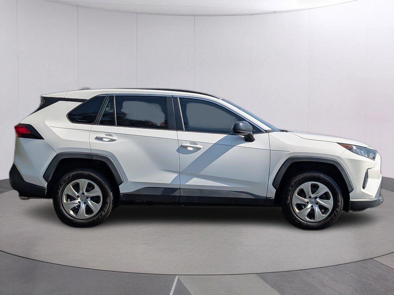 Used 2019 Super White Toyota LE image 8