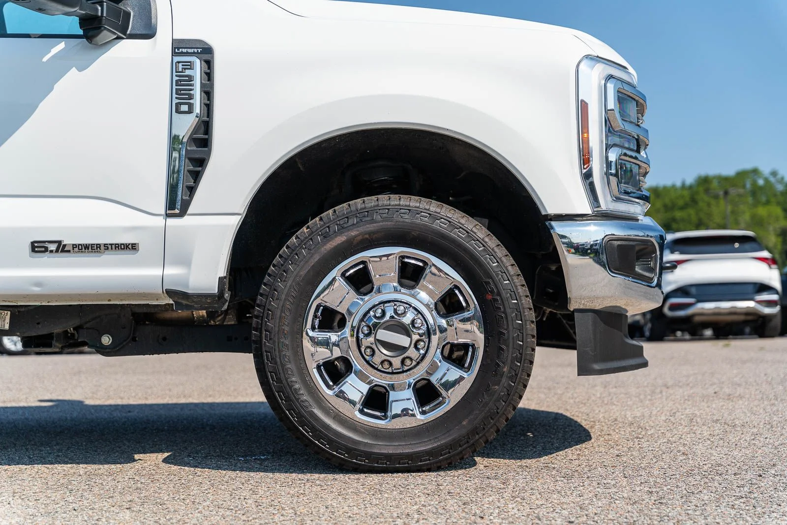 Used 2024 White Ford Lariat image 8