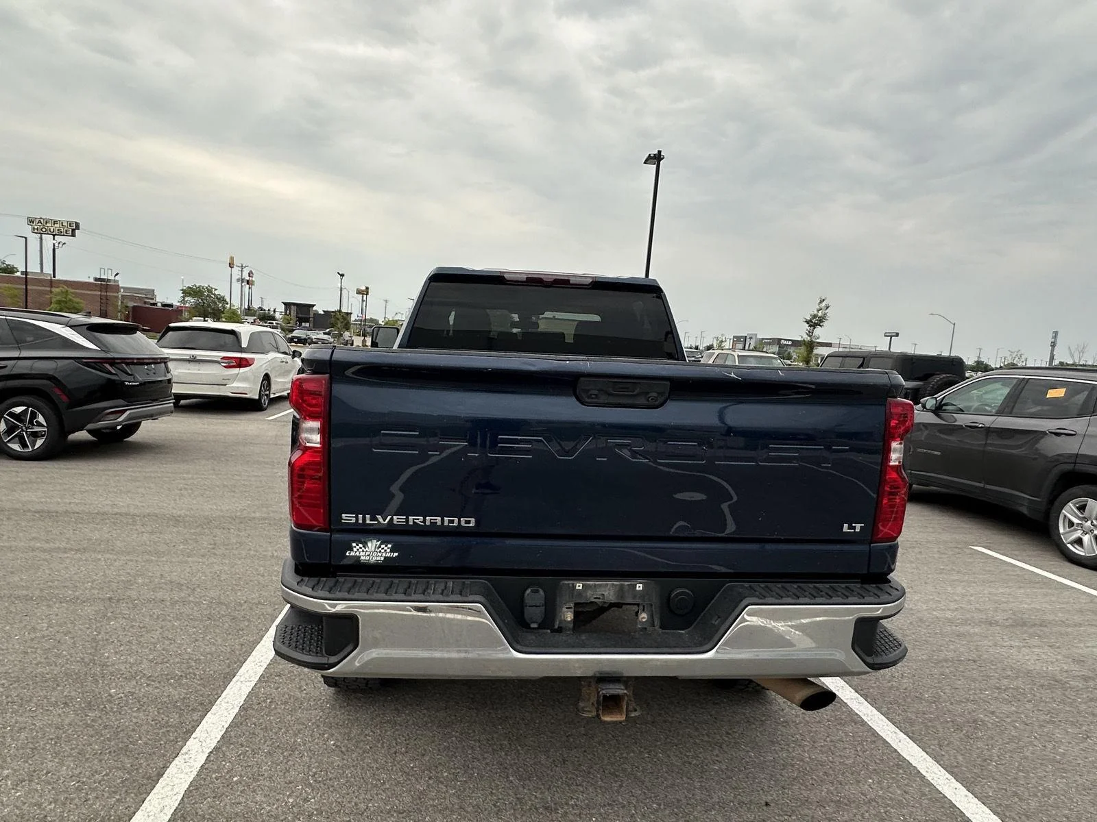 Used 2021 Northsky Blue Metallic Chevrolet LT image 3
