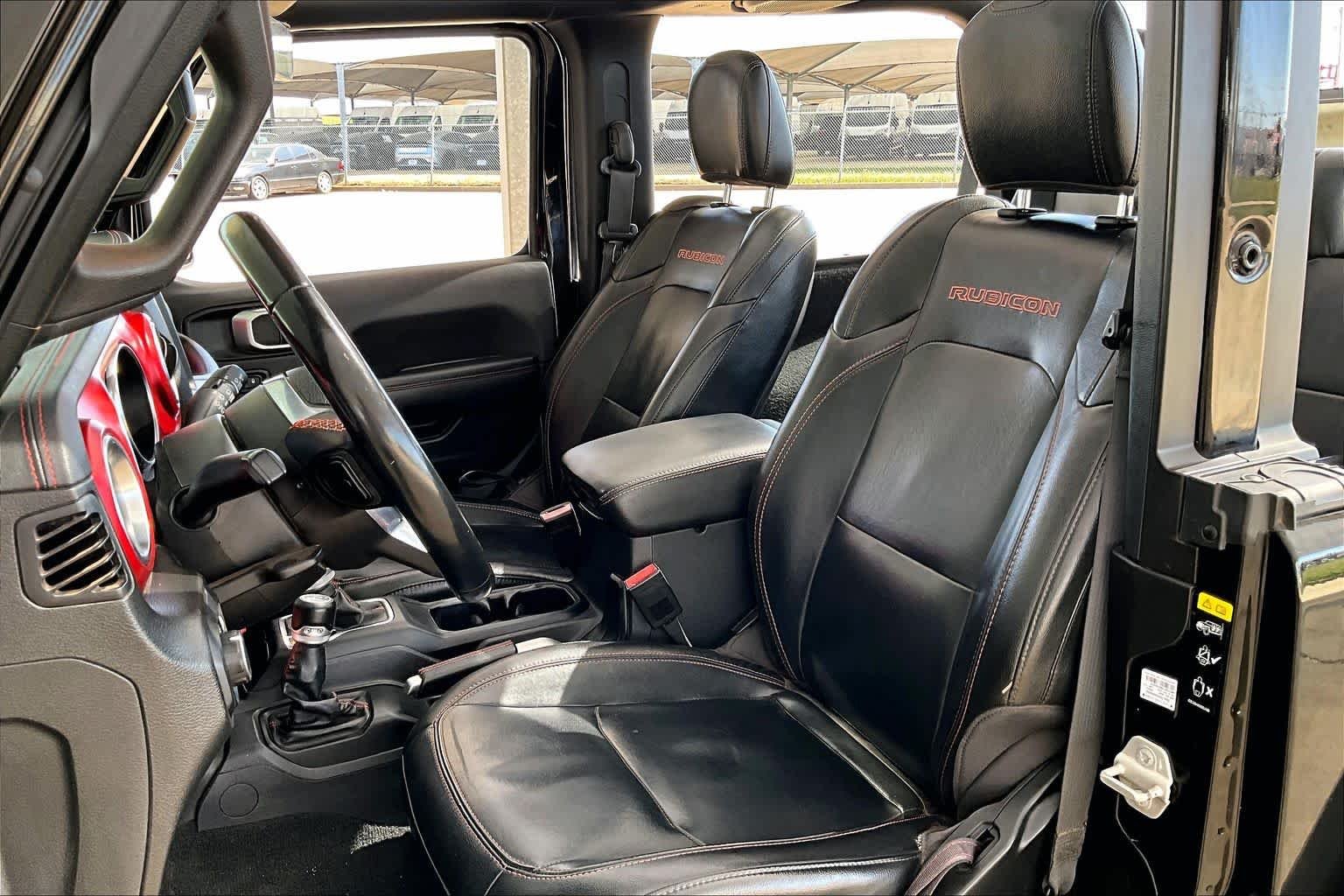 Used 2022 Black Clearcoat Jeep Rubicon image 7