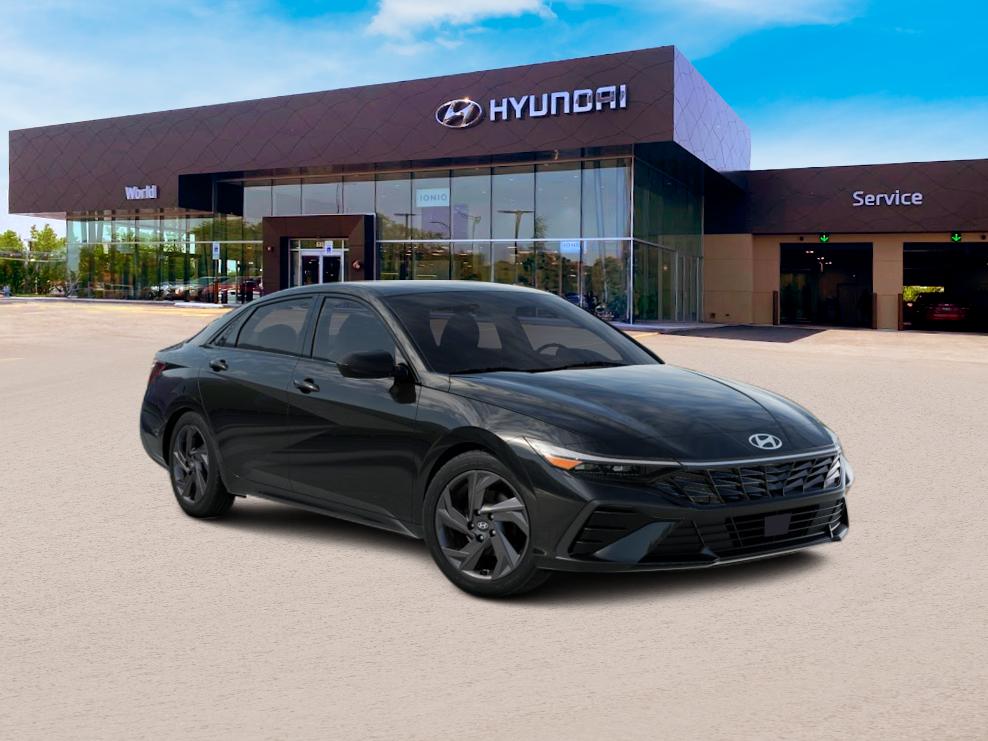New 2026 Abyss Black Hyundai SEL Sport Plus image 7