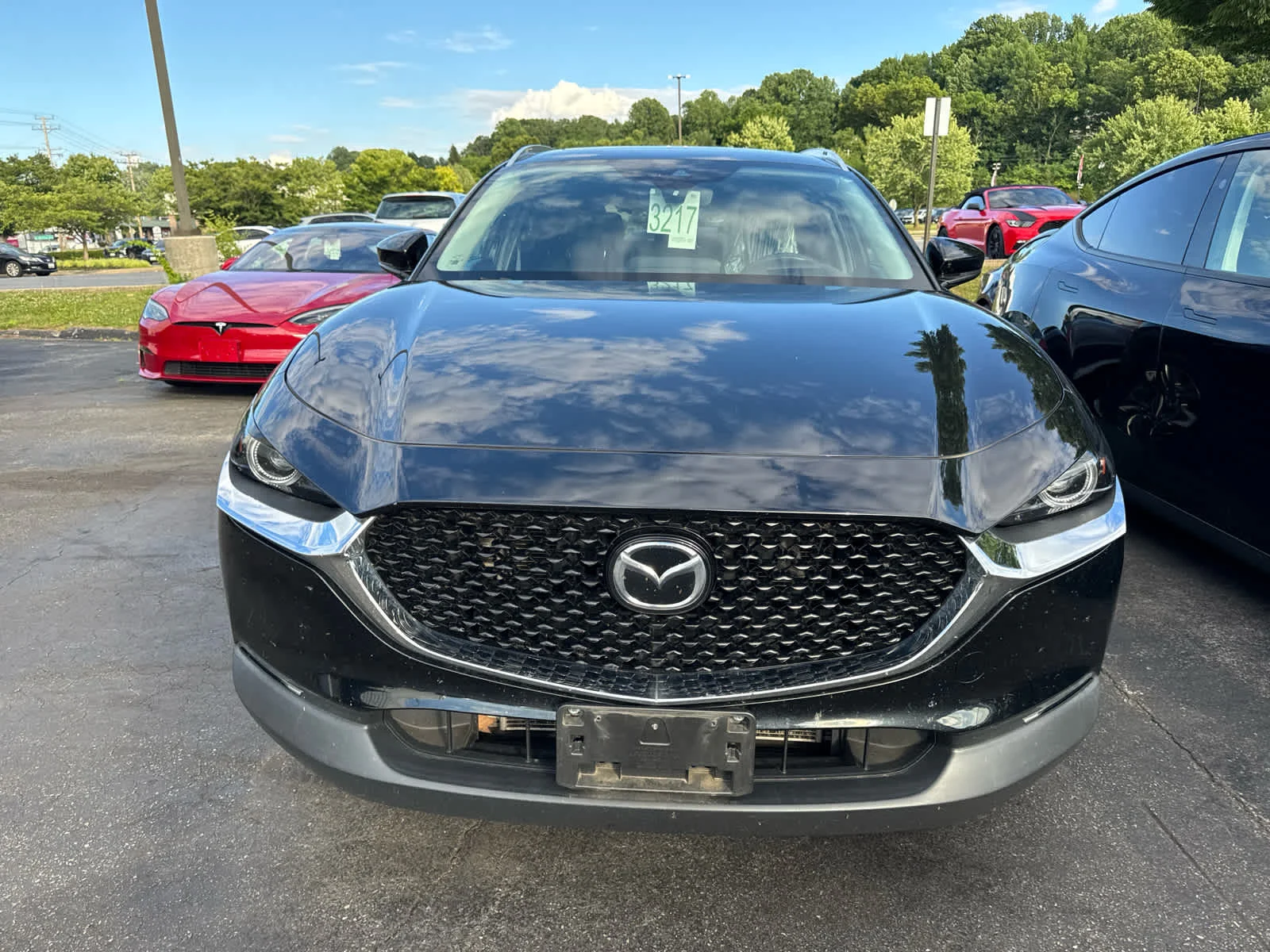 Used 2021 Jet Black Mica Mazda Premium image 3