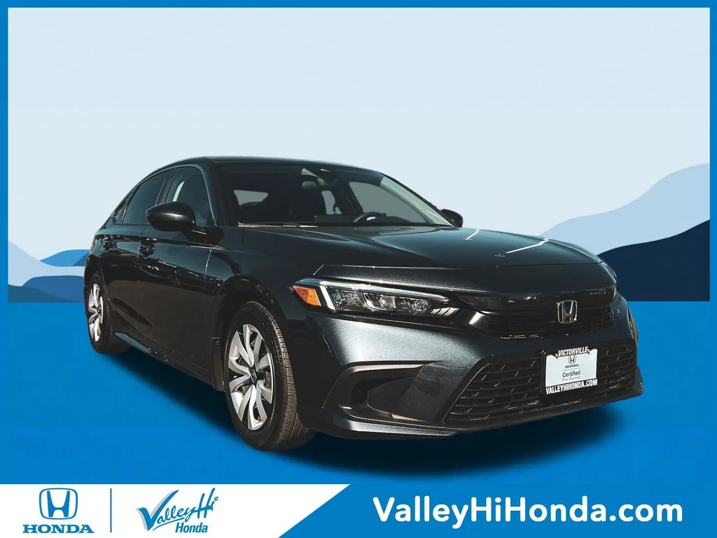 Certified Used 2024 Meteorite Gray Metallic Honda 2.0L 4D LX image 1