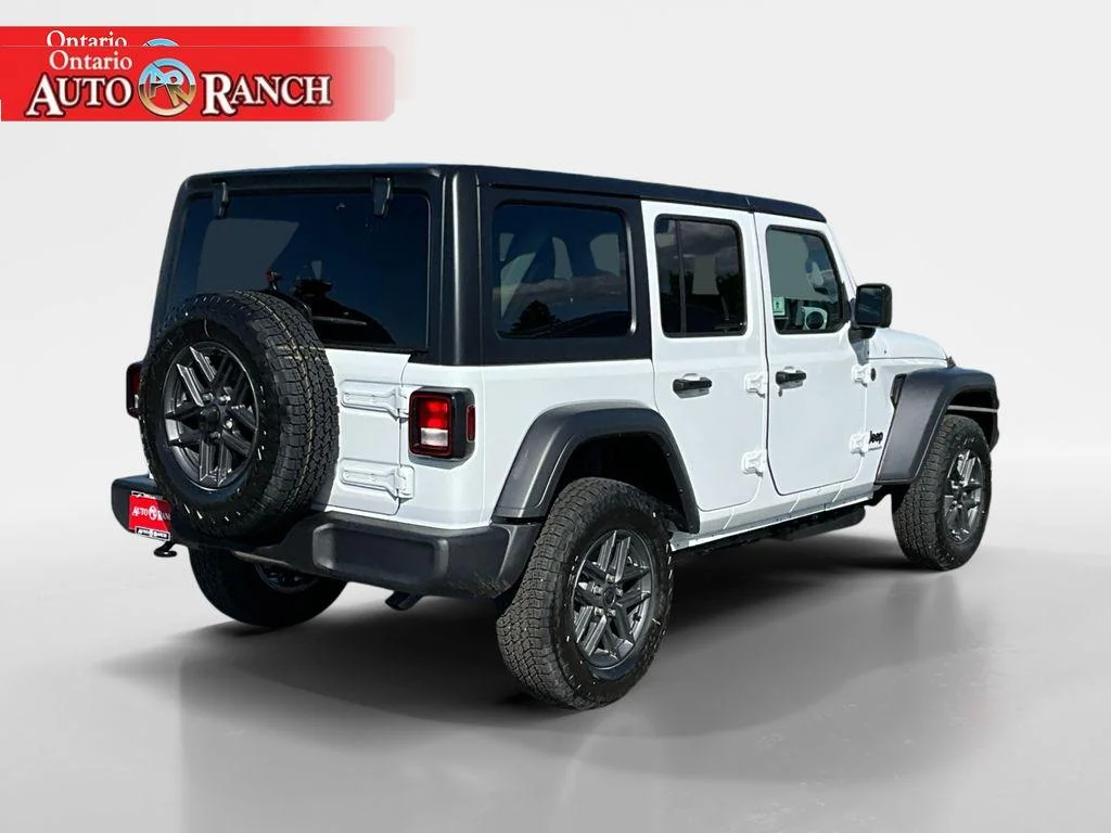 New 2026 Bright White Clearcoat Jeep Sport image 5