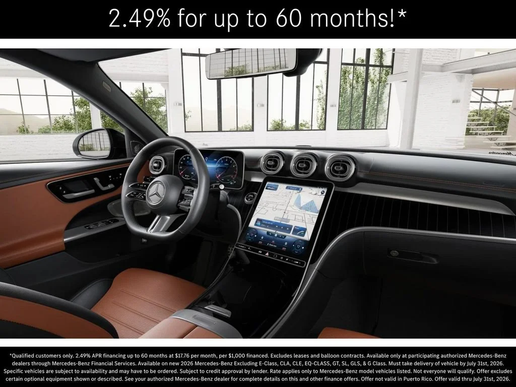 New 2026 Polar White Mercedes-Benz C 300 image 48