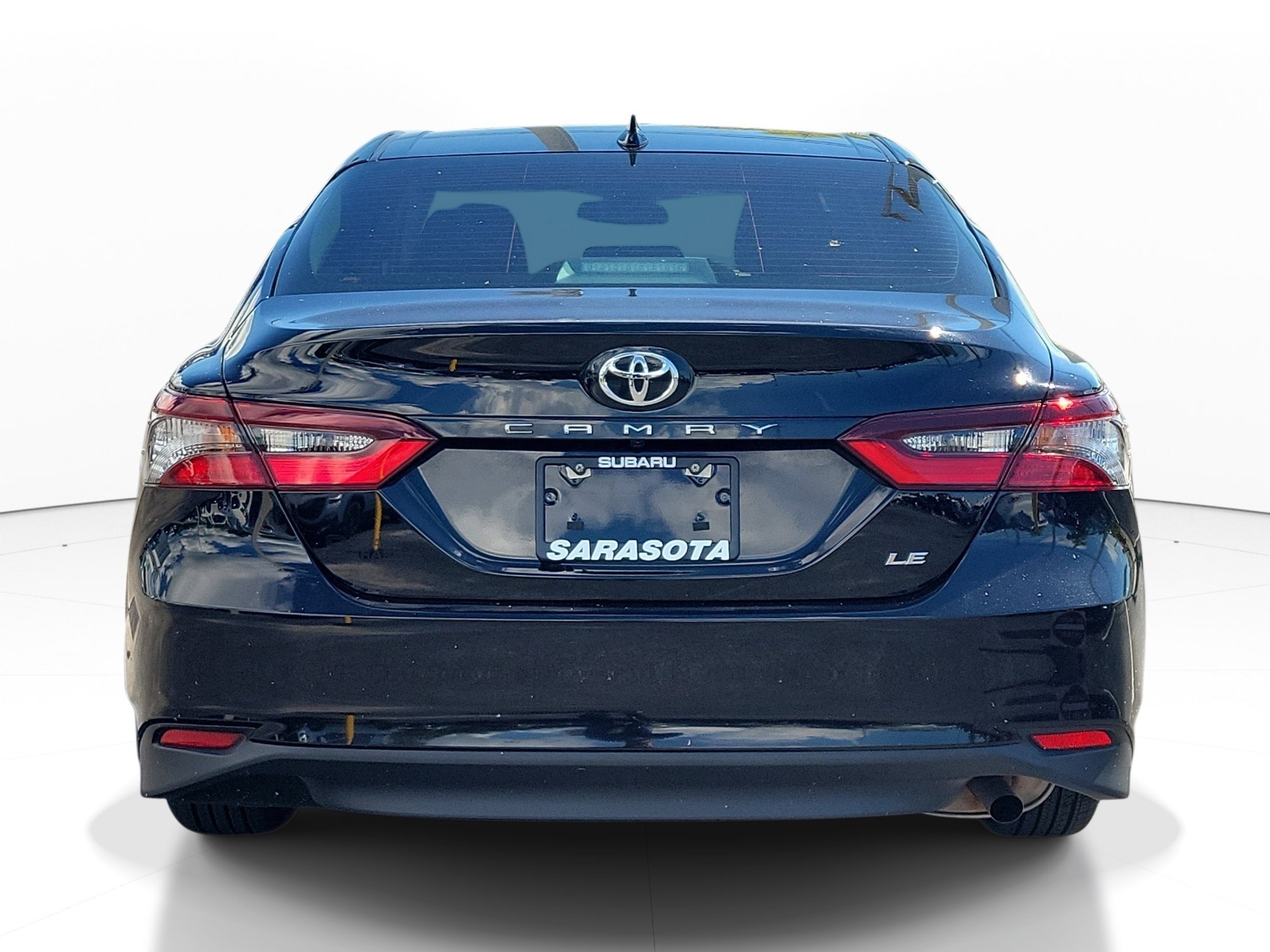 Used 2024 Midnight Black Metallic Toyota LE image 4