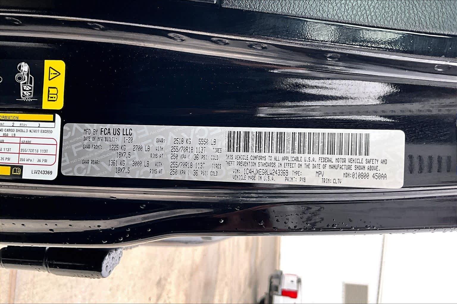 Used 2020 Black Clearcoat Jeep Sahara image 37