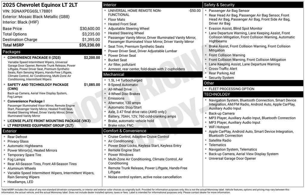 2025 Chevrolet Equinox LT - Photo 40