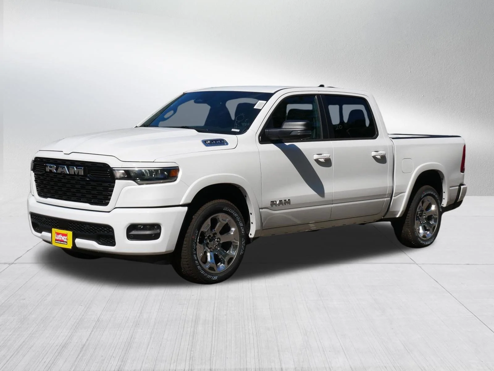 New 2026 Bright White Clear-Coat Exterior Paint RAM Big Horn image 3