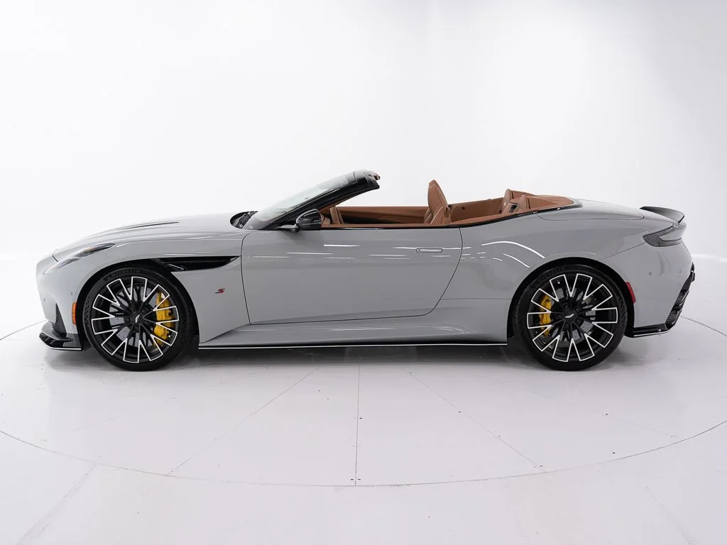 New 2026 Apex Grey w/Lower Livery in Club Sport White Aston Martin S Volante image 2