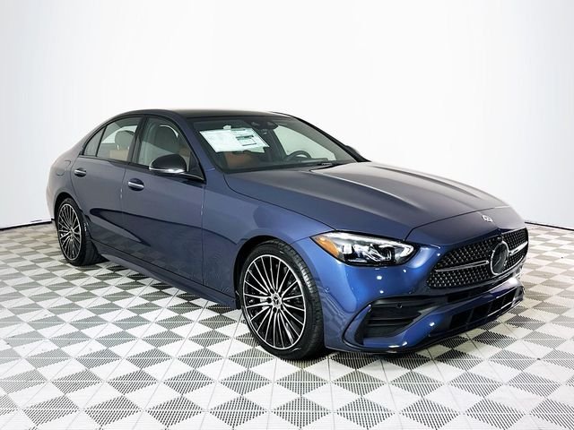 New 2026 Twilight Blue Metallic Mercedes-Benz C 300 image 1