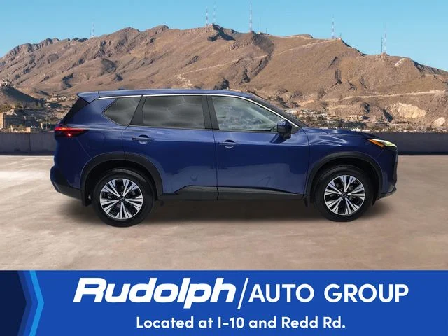 Used 2022 Blue Nissan SV image 6
