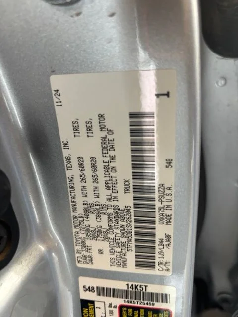 Used 2025 Silver Toyota 1794 image 14