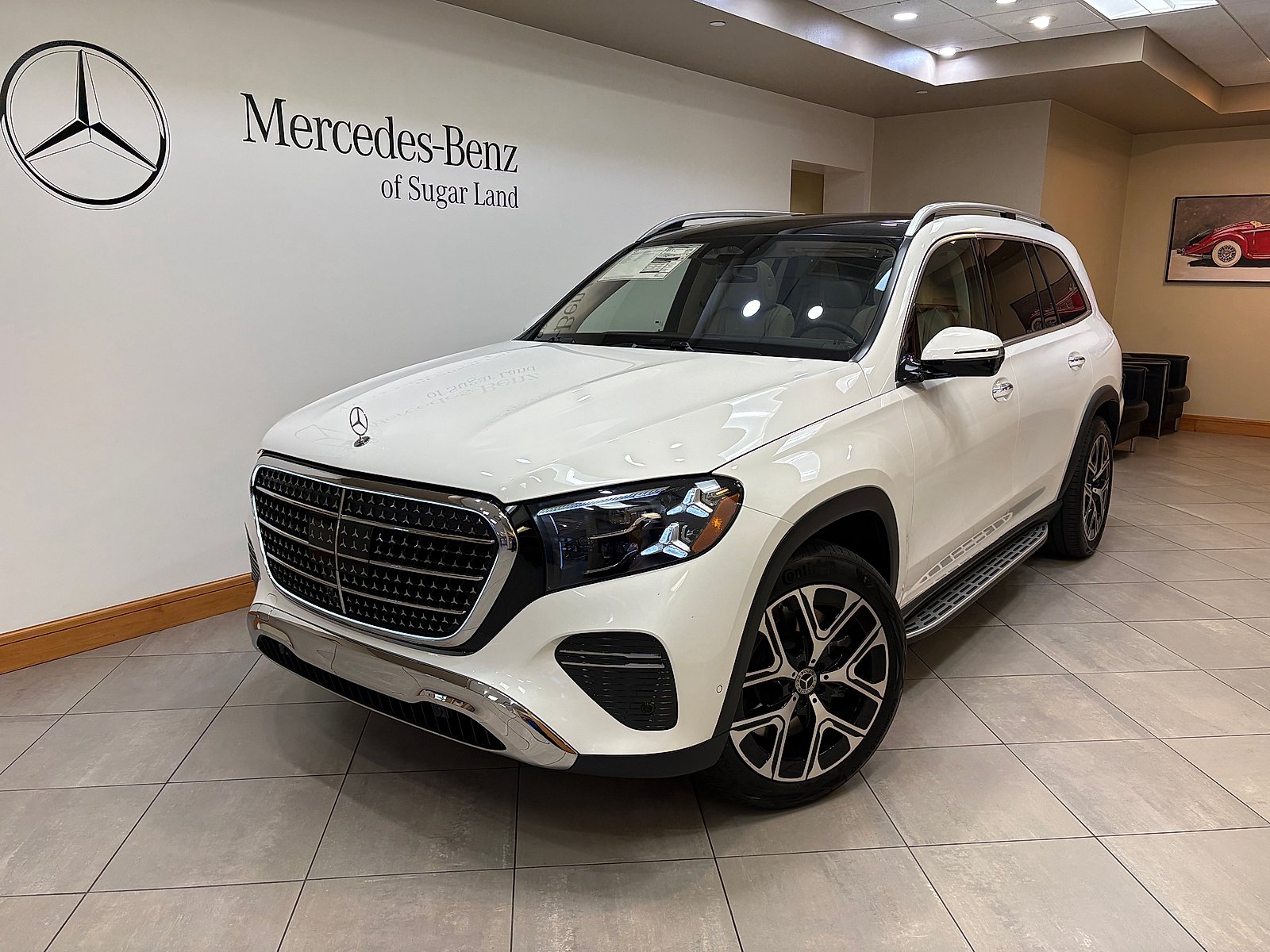 New 2027 Polar White Mercedes-Benz GLS 450 image 1