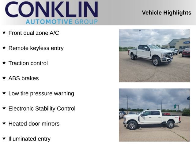 New 2026 Star White Metallic Tri-Coat Ford F-250® King Ranch® image 2