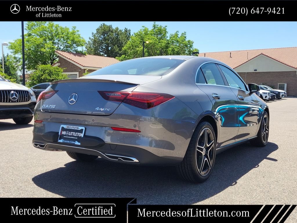 Certified Used 2026 Gray Mercedes-Benz CLA 250 image 7