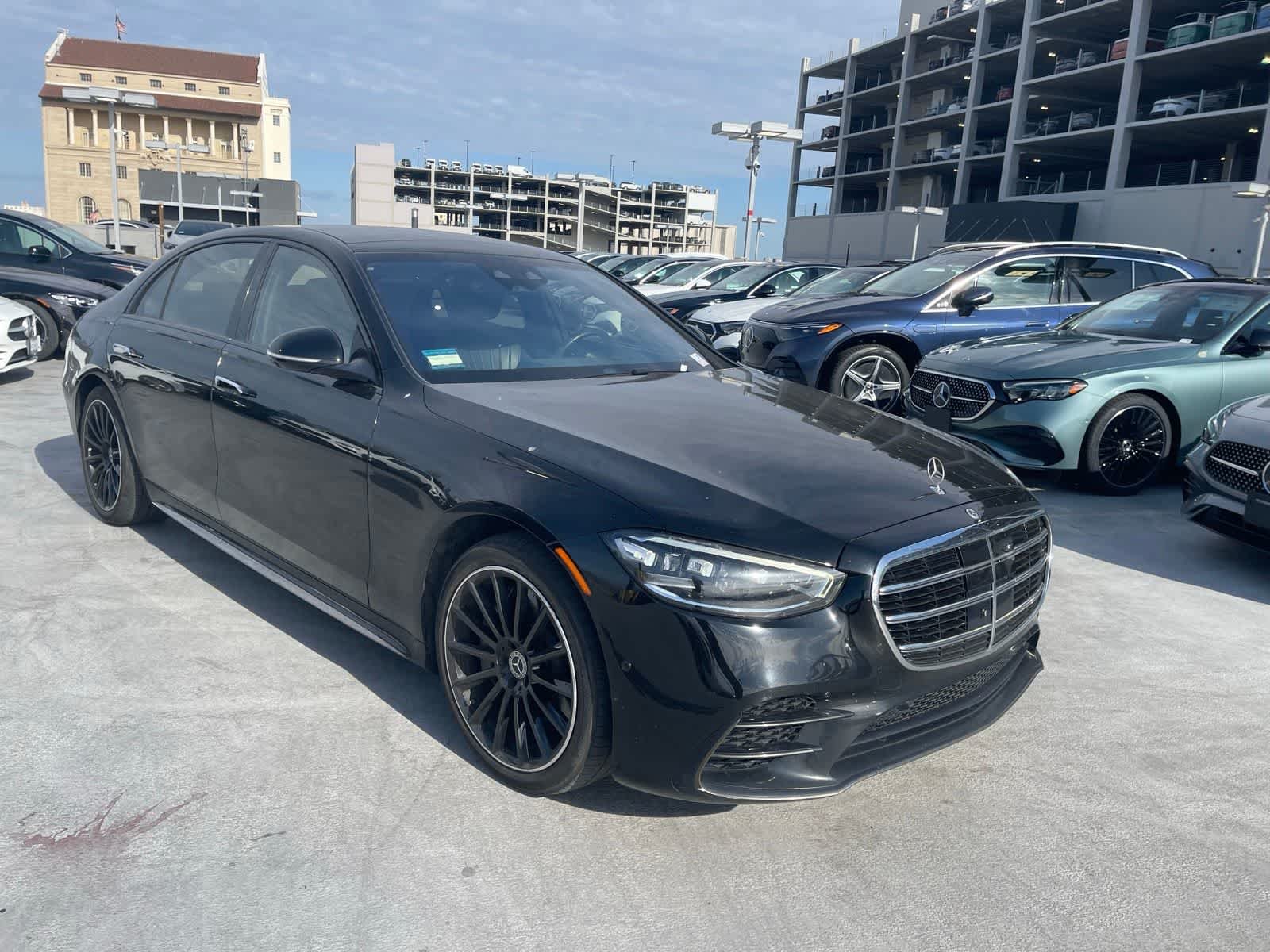 Certified Used 2023 Black Mercedes-Benz S 500 image 2