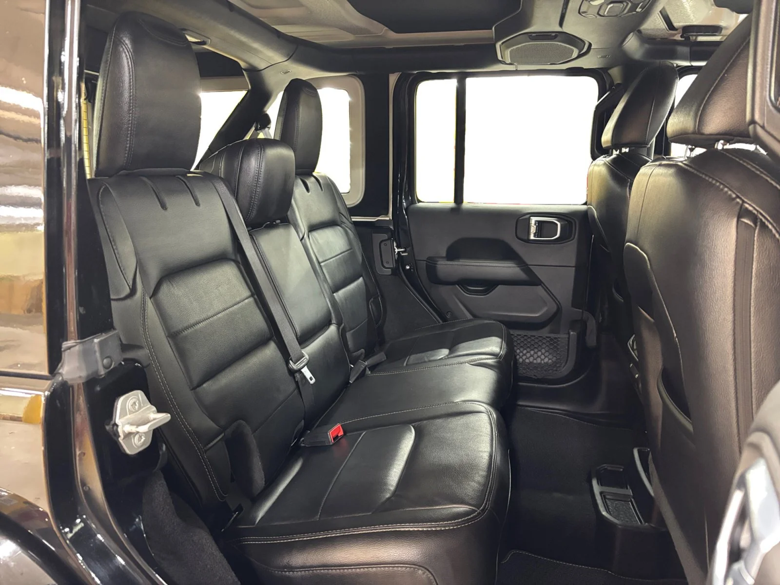 Used 2021 Black Jeep Unlimited Sahara 80th Anniversary image 18