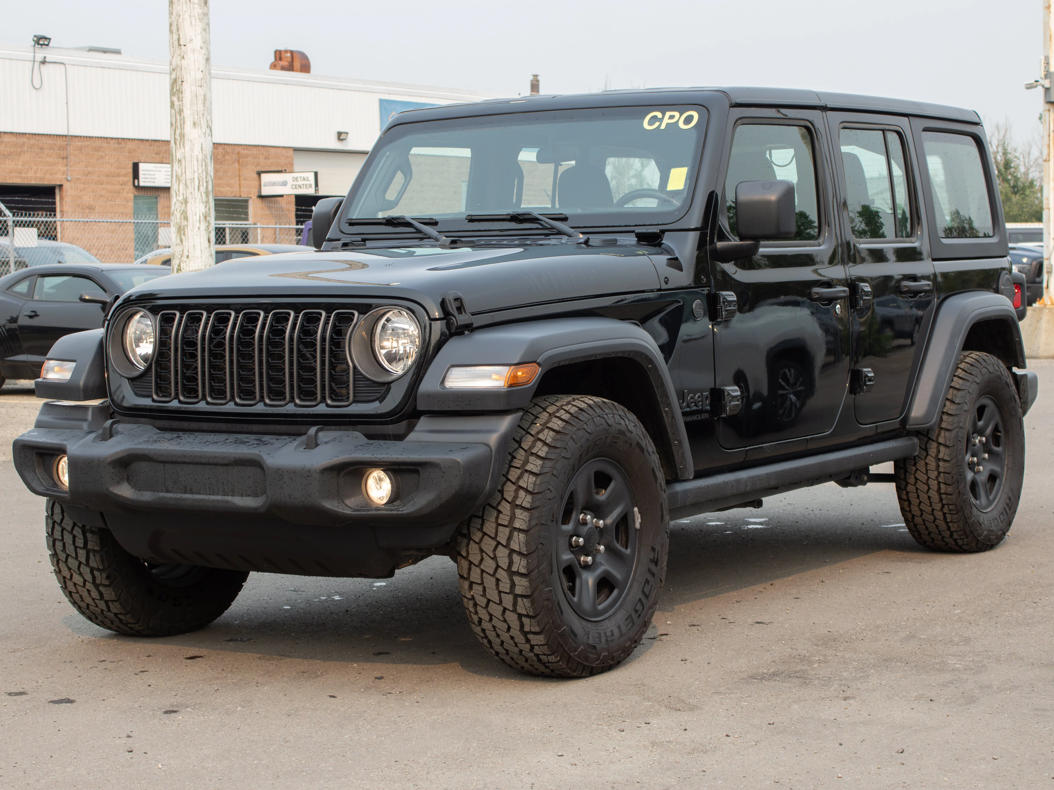 Certified Used 2024 Black Jeep Sport * No Accidents | Hardtop | 3.6L V6 | Skid Plates | Local Trade-In | Apple CarPlay image 12