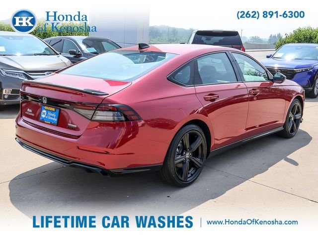Certified Used 2025 Radiant Red Metallic Honda Sport-L image 6