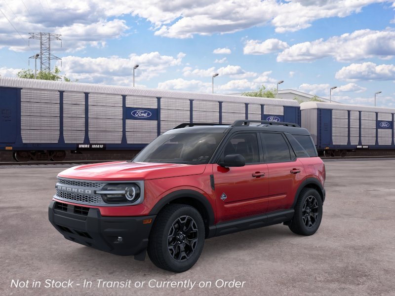 New 2026 Ruby Red Metallic Tinted Clearcoat Ford Outer Banks® image 1