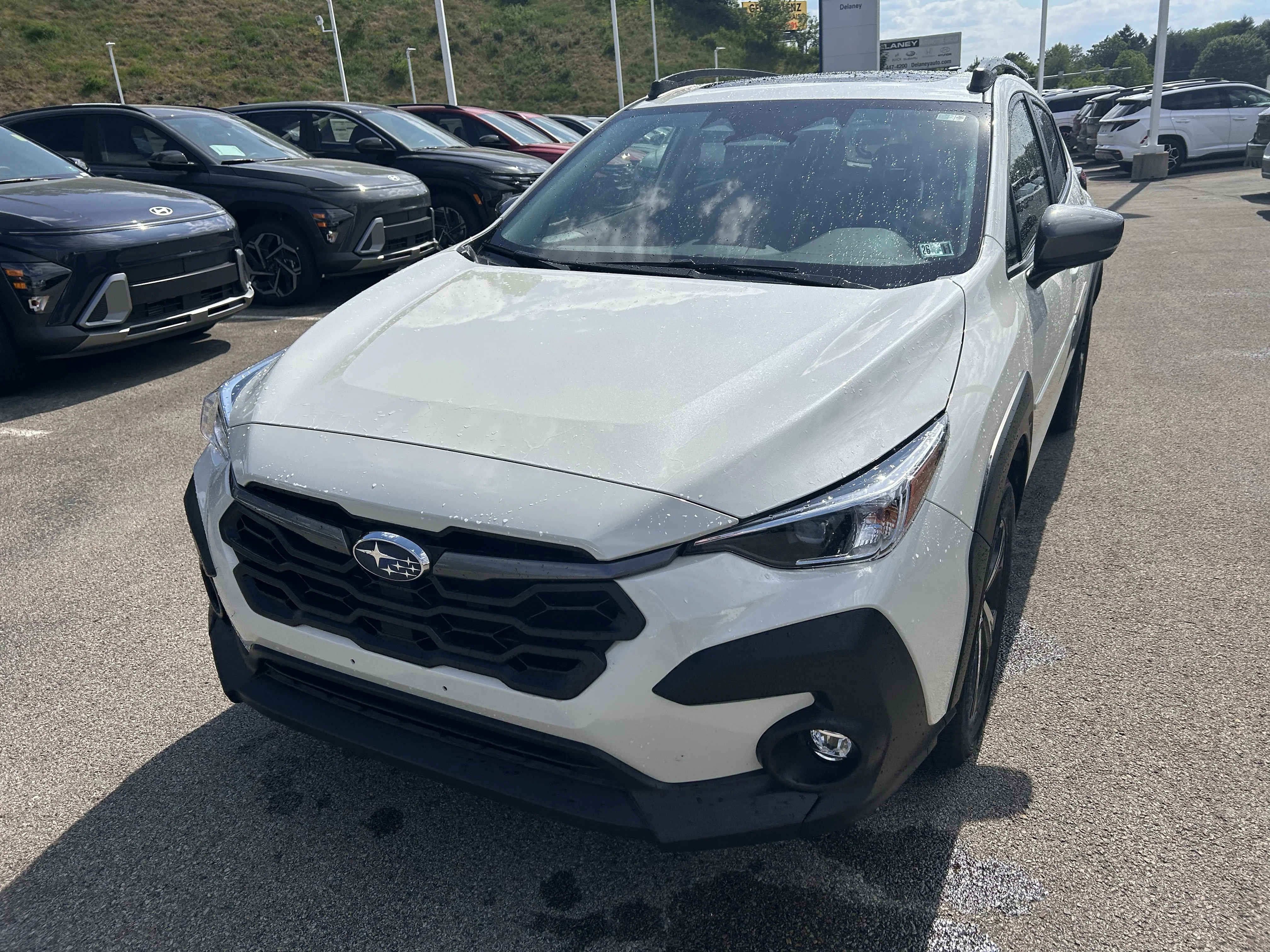 Used 2024 Crystal White Pearl Subaru Premium image 12