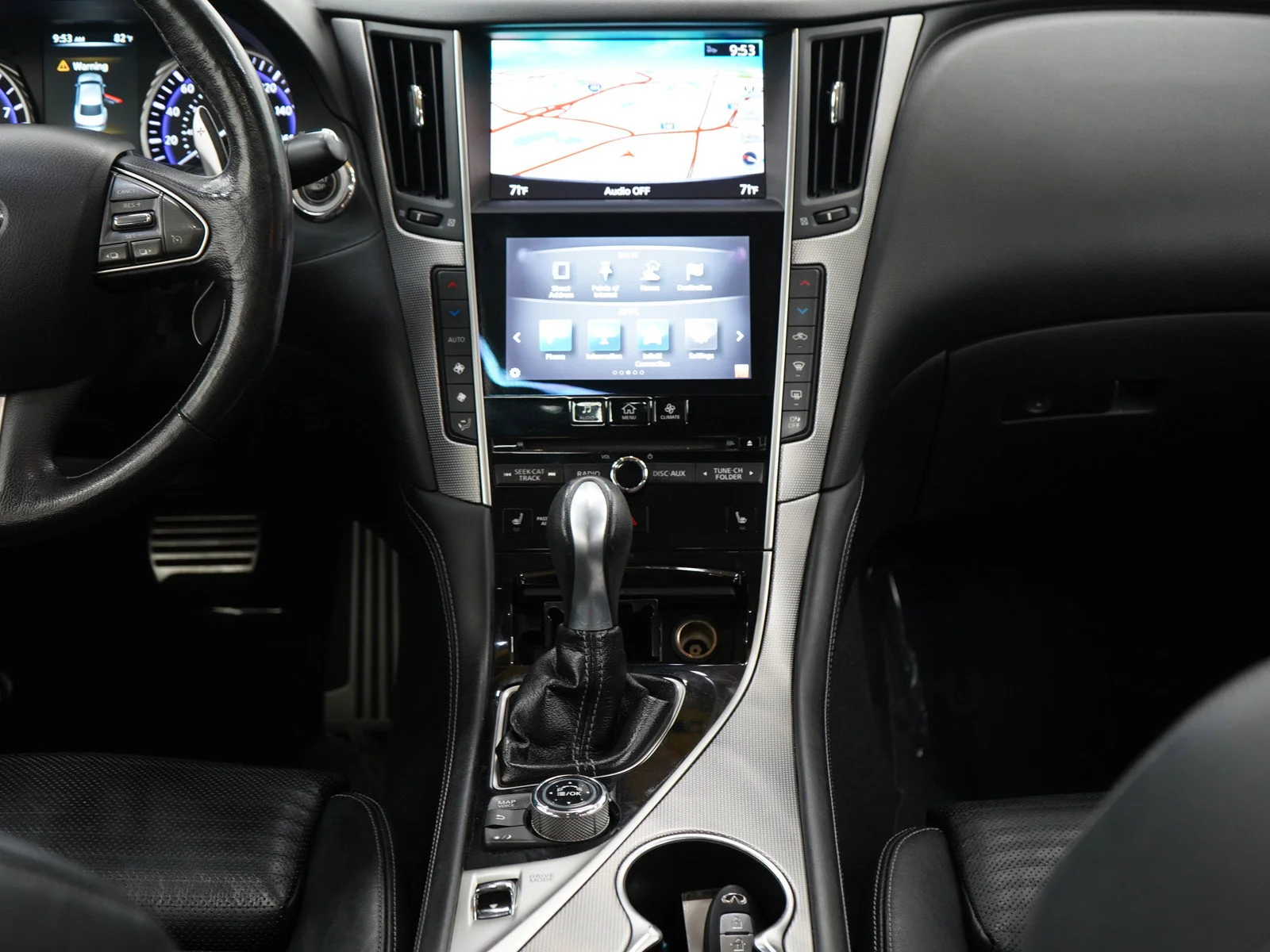 Used 2015 Black Obsidian INFINITI Sport image 15