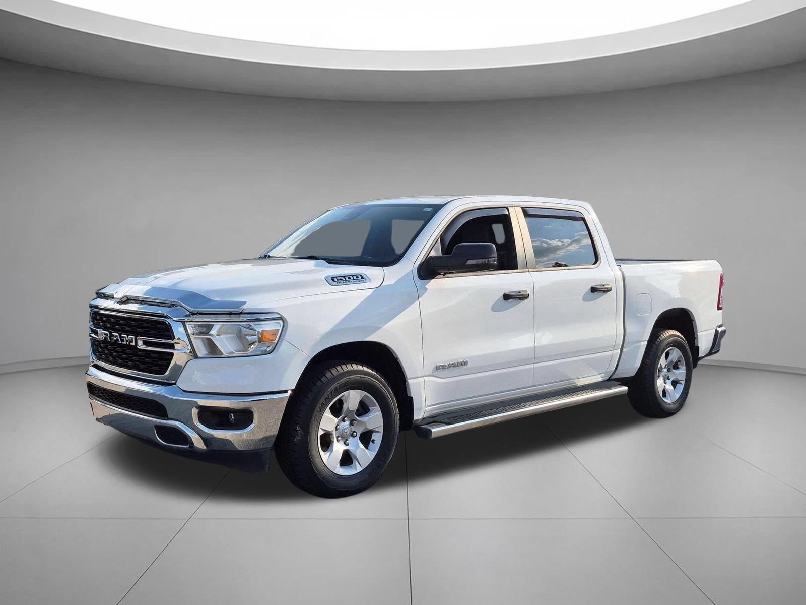 Used 2023 Bright White Clearcoat Ram Big Horn image 1