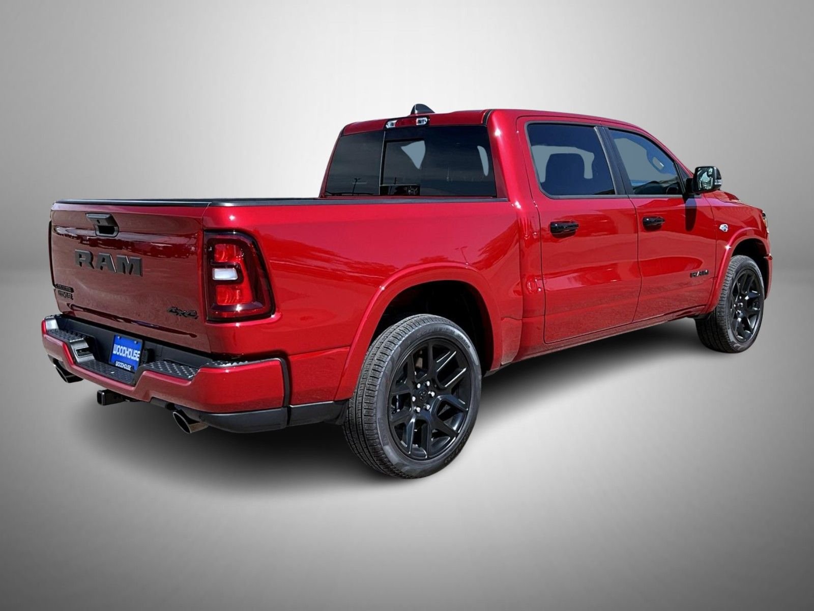 New 2026 Molten Red Pearl-Coat Exterior Paint RAM Laramie image 5