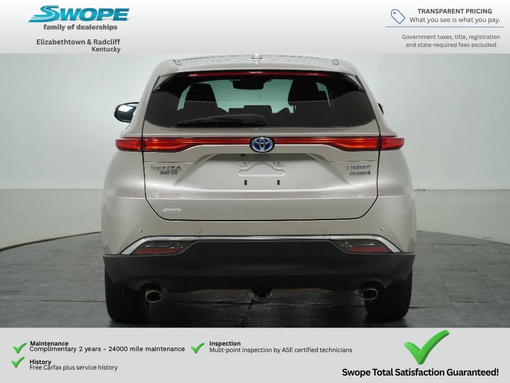 Used 2021 Titanium Glow Toyota Limited image 4