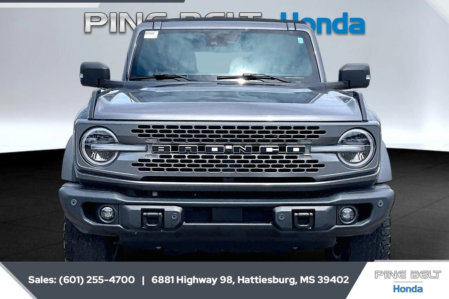 Used 2023 Carbonized Gray Ford Badlands Advanced image 3