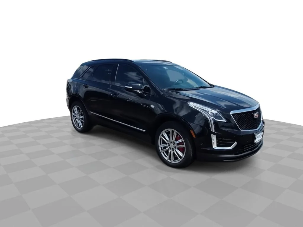 Used 2022 Stellar Black Metallic Cadillac Sport image 2
