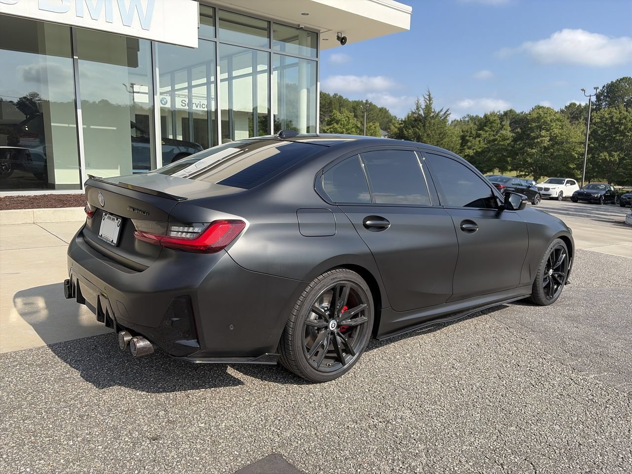 Used 2023 Individual Dravit Grey Metallic BMW M340i xDrive image 8