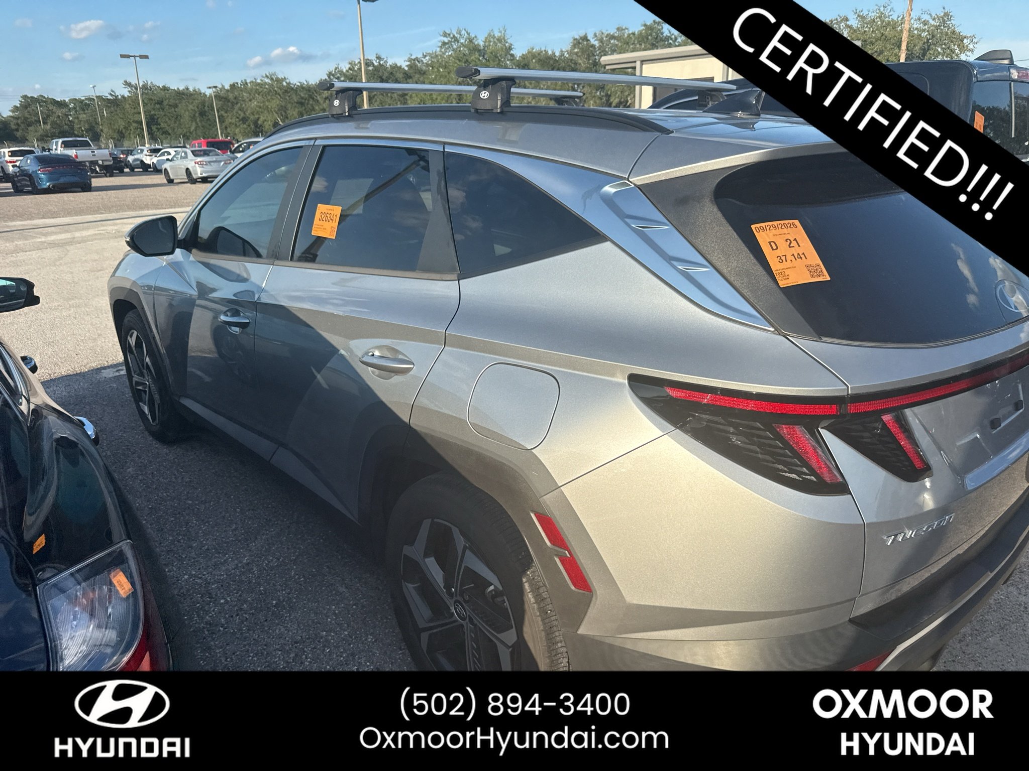 Used 2022 Shimmering Silver Hyundai SEL image 3