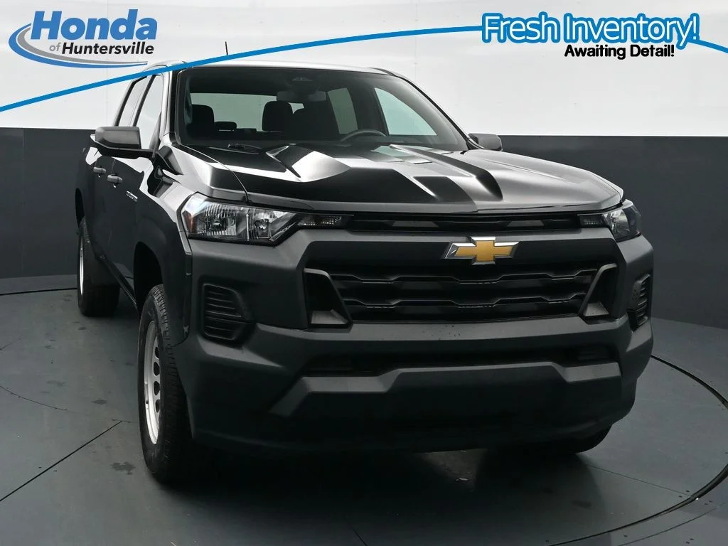 Used 2023 Black Chevrolet Work Truck image 1