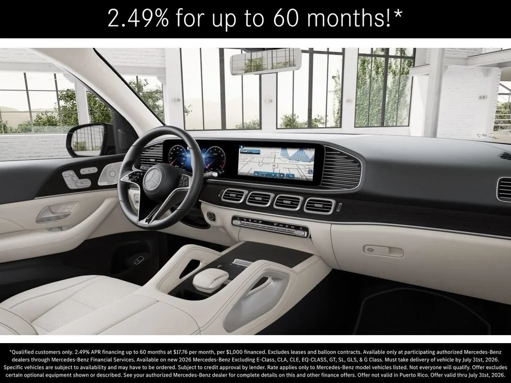 New 2026 Obsidian Black Metallic Mercedes-Benz GLE 450 image 6
